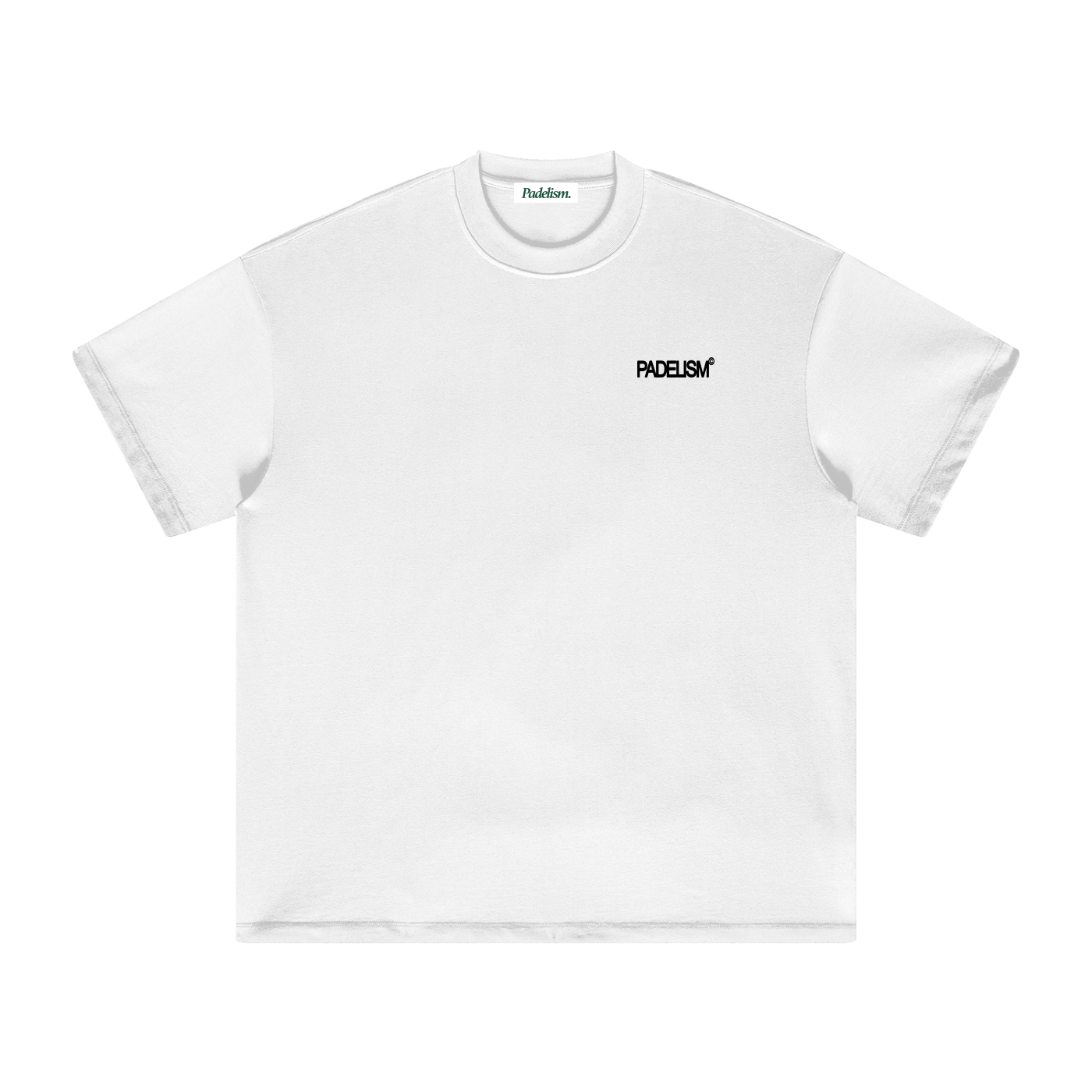 Bagel Boyz - Heavyweight T-shirt in White — 100% cotton padel t-shirt designed in London