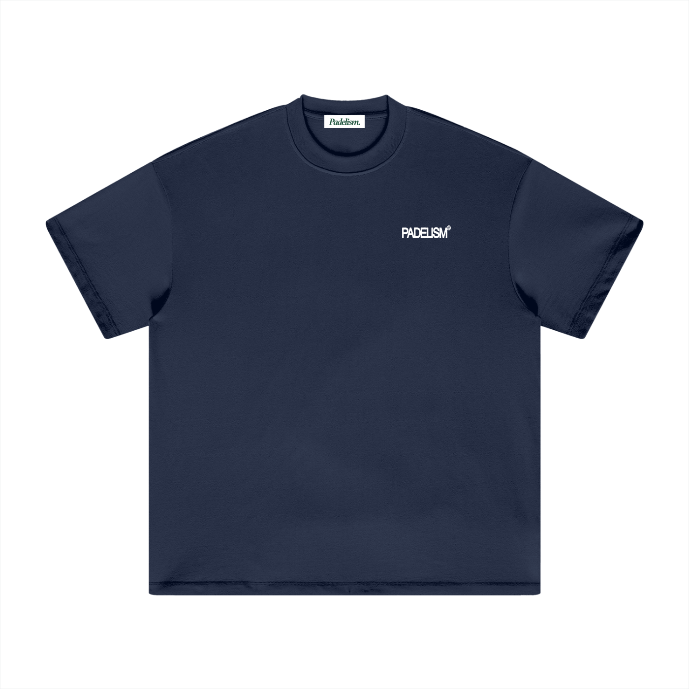 Bagel Boyz - Heavyweight T-shirt in Navy — 100% cotton padel t-shirt designed in London
