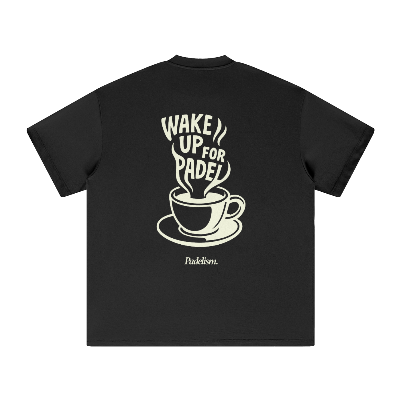 Espresso - Heavyweight T-Shirt — 100% cotton padel t-shirt designed in London