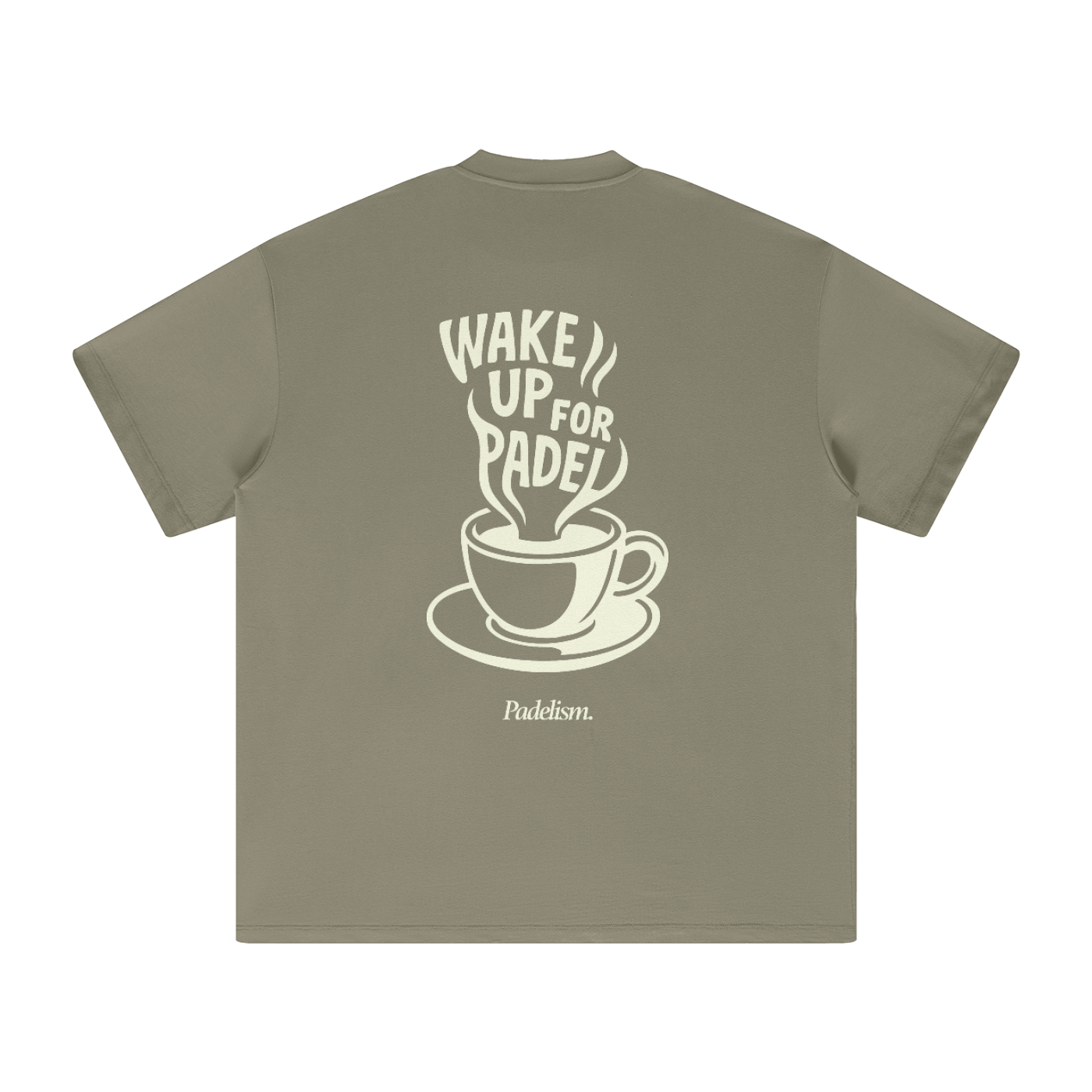 Espresso - Heavyweight T-Shirt — 100% cotton padel t-shirt designed in London