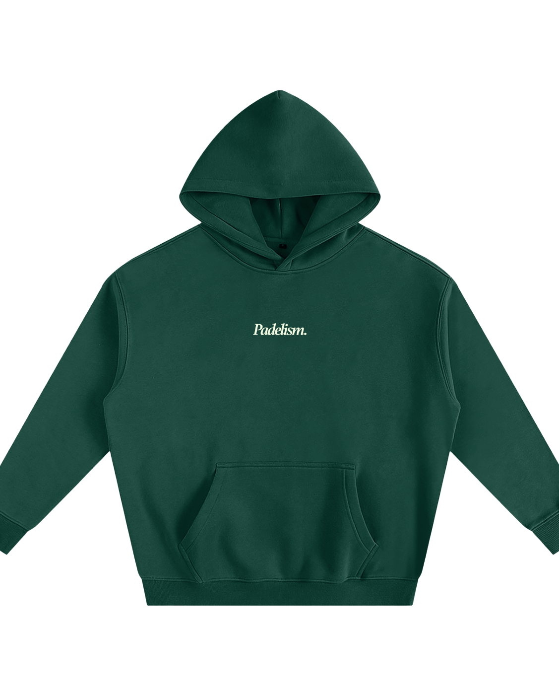 Padelism Mk1 - Box Hoodie in Eden Green — heavyweight padel hoodie designed in London