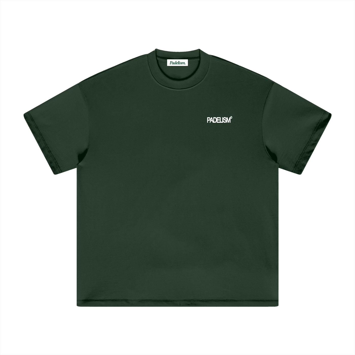 Bagel Boyz - Heavyweight T-shirt in Blackish Green — premium heavyweight padel t-shirt by Padelism