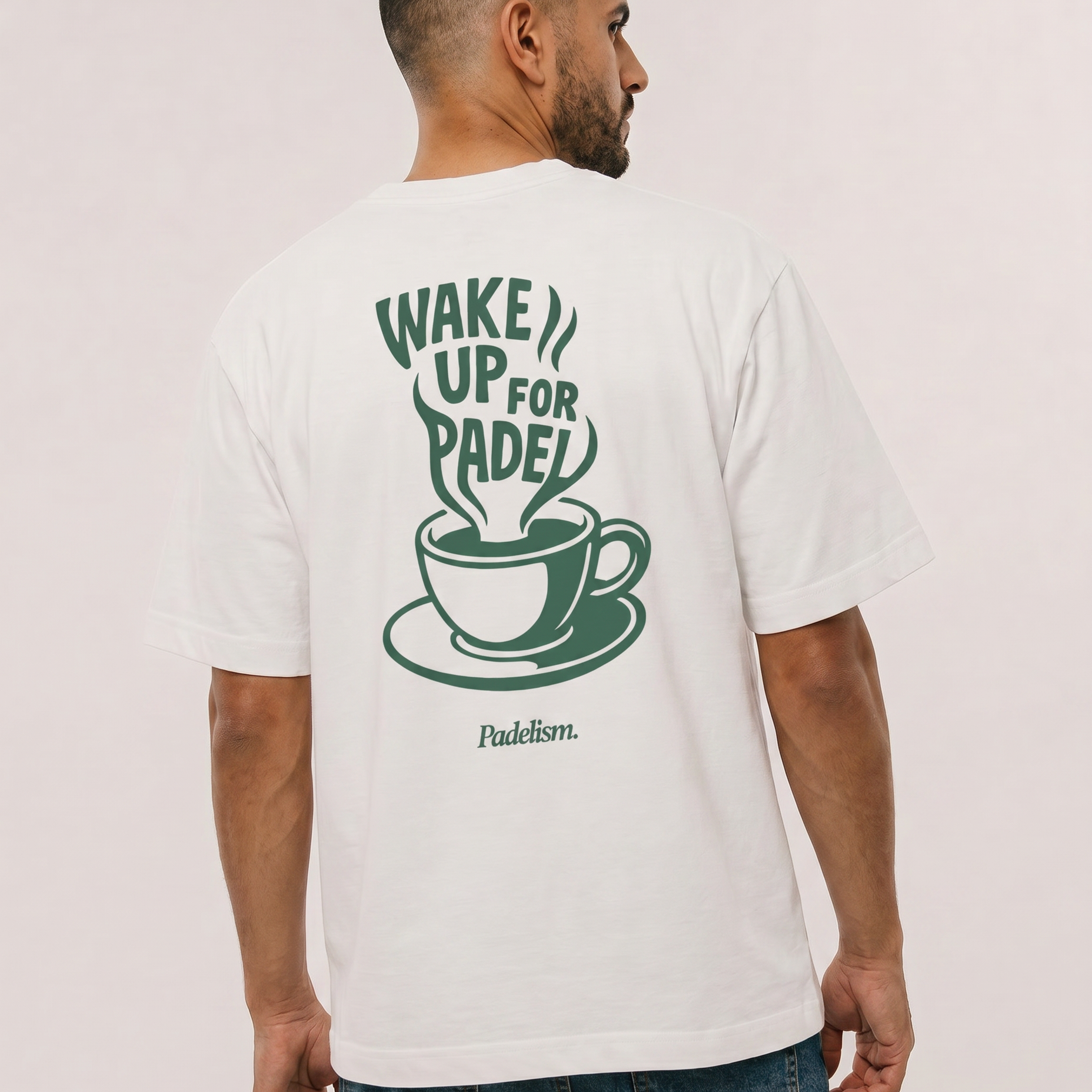Espresso White Male Back