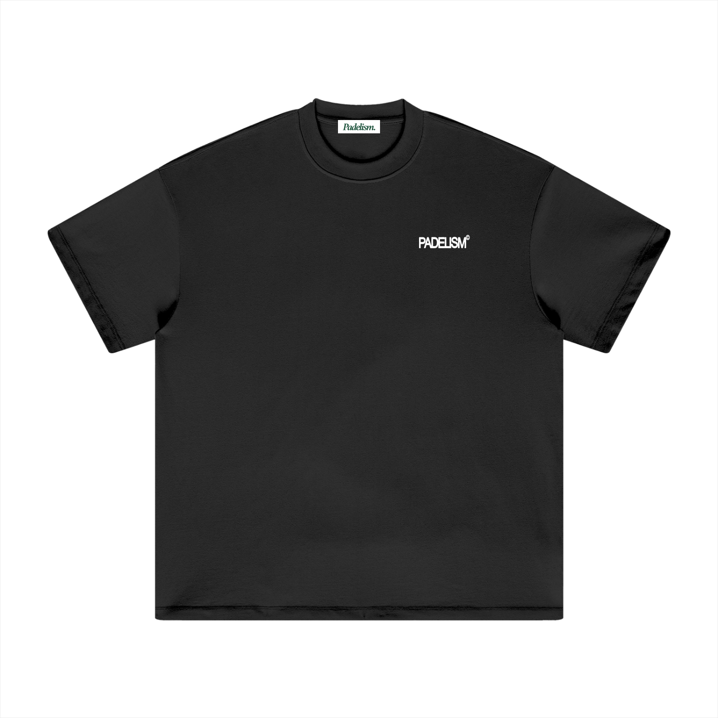 Bagel Boyz - Heavyweight T-shirt in Black — 100% cotton padel t-shirt designed in London