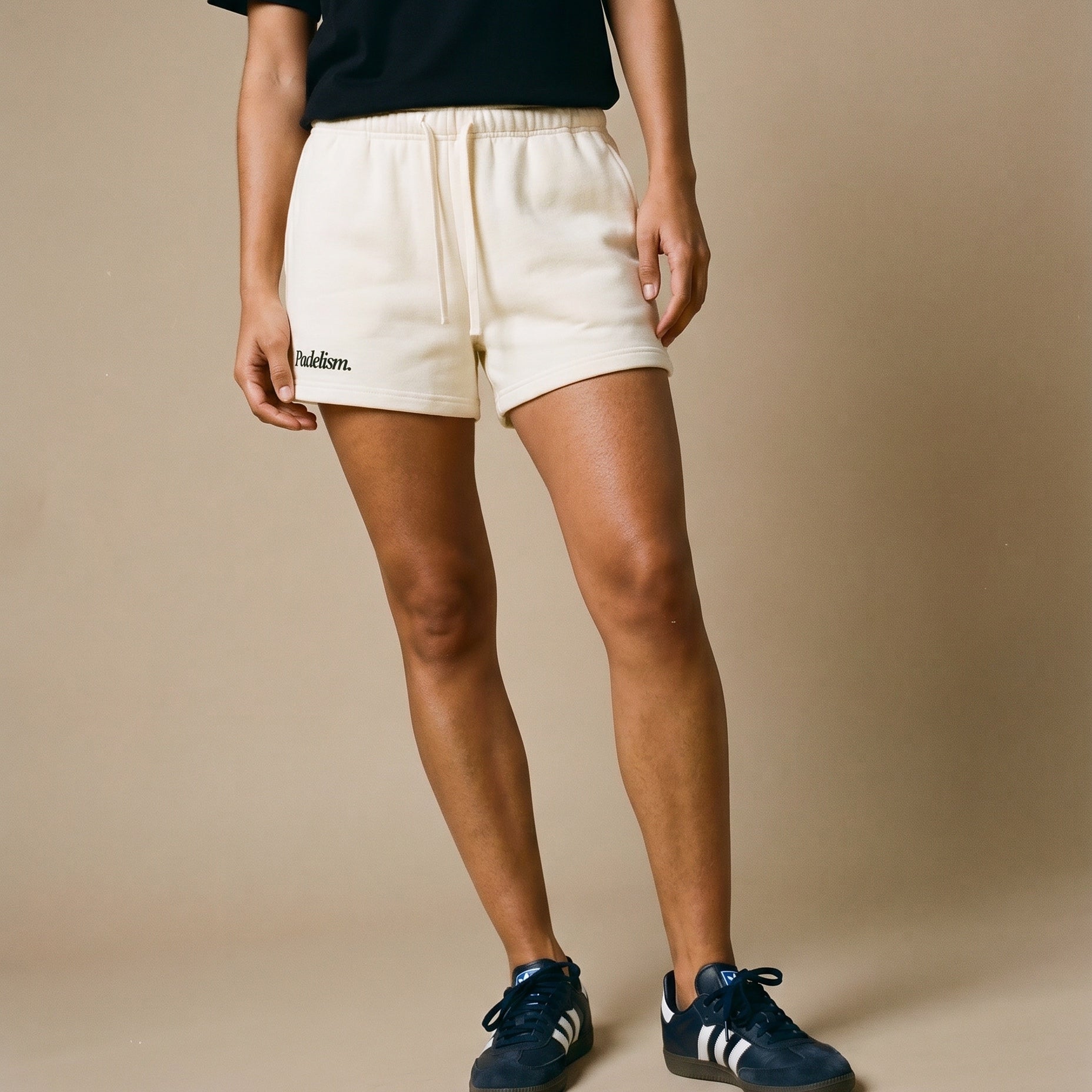 Padelism Core Shorts - Cream Apricot