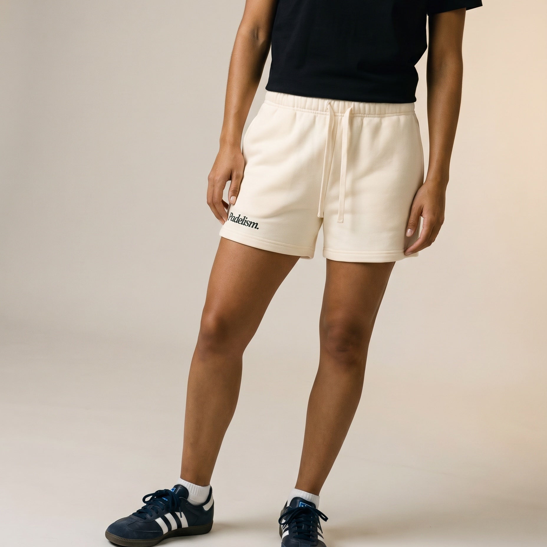 Padelism Core Shorts - Cream Apricot
