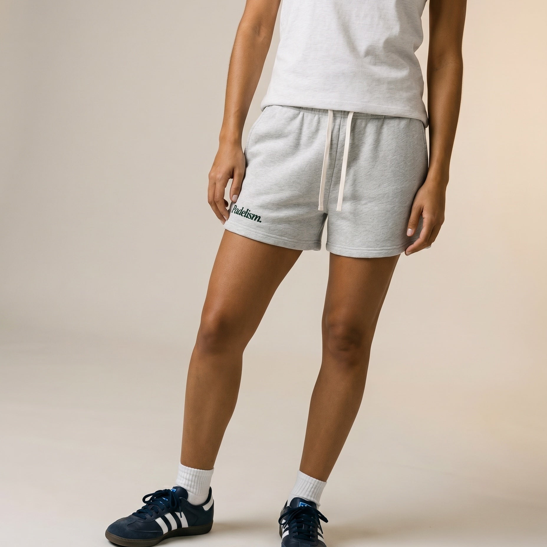 Padelism Core Shorts - Flower Gray