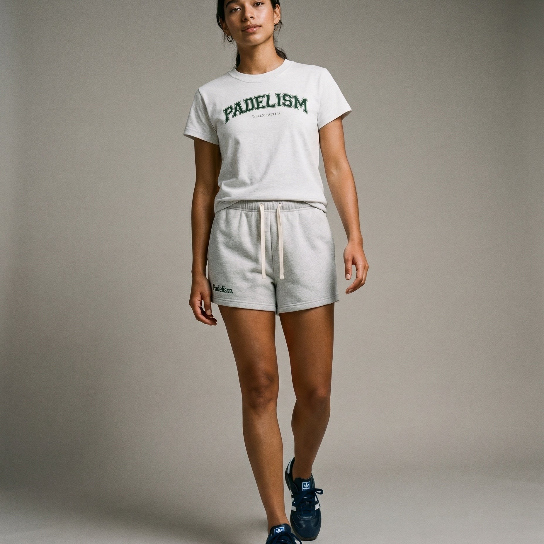 Padelism Core Shorts - Flower Gray