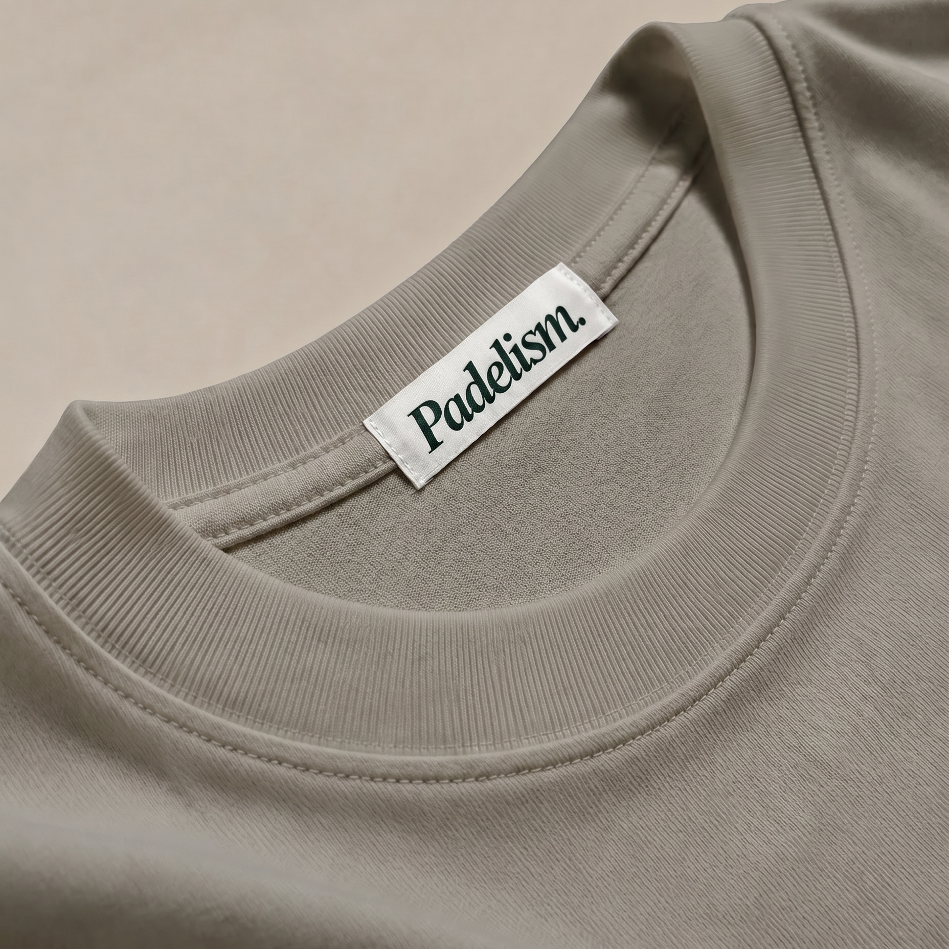 Sunday Padel Club Gray Camel Detail
