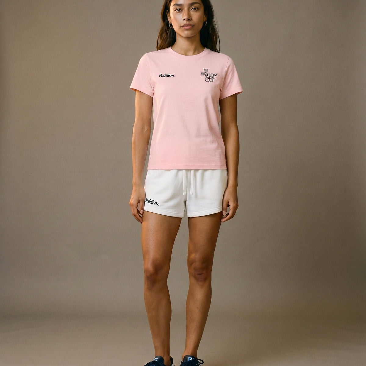 Sunday Padel Club Crewneck T-Shirt - Pink