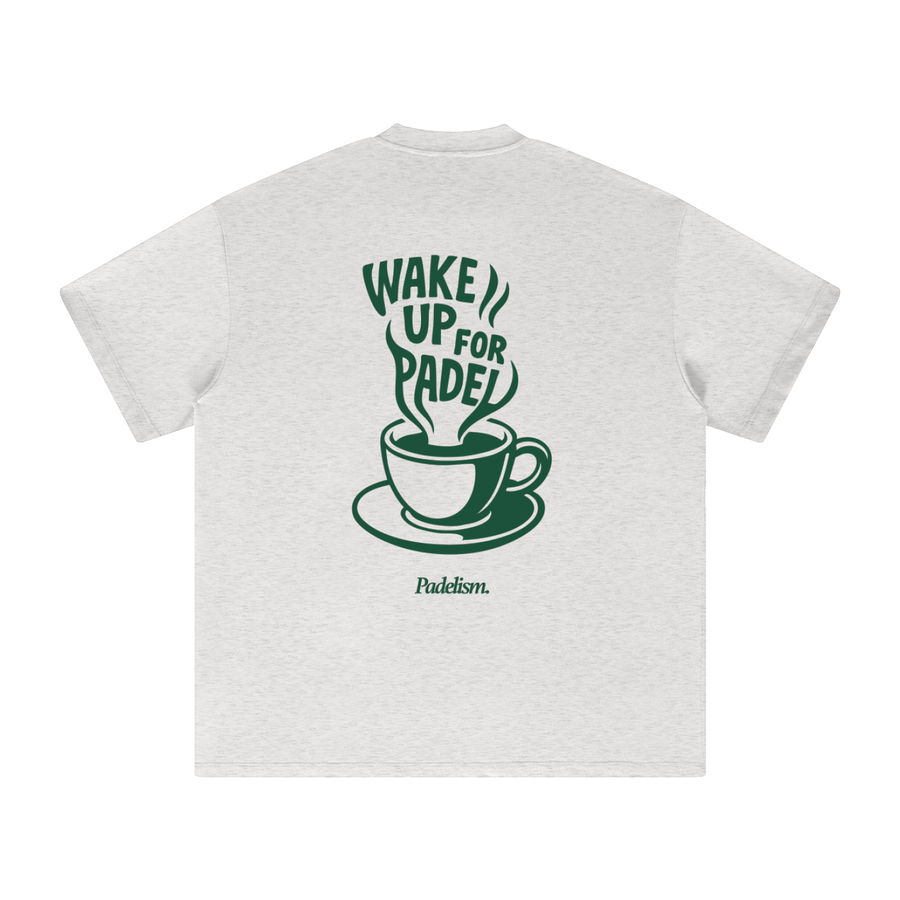 Espresso - Heavyweight T-Shirt — 100% cotton padel t-shirt designed in London