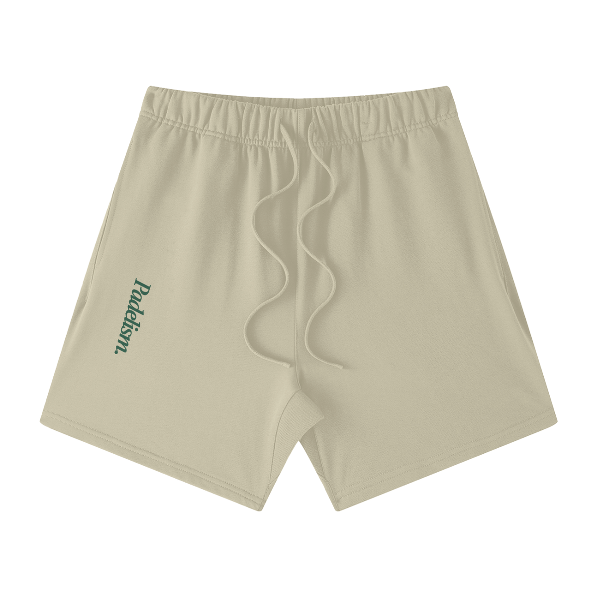 Dual Side - Off-Court Shorts in Sand Color — padel shorts designed in London