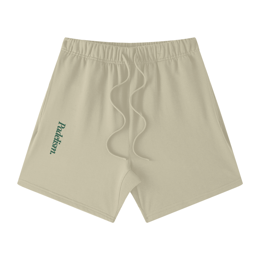 Dual Side - Off-Court Shorts in Sand Color — padel shorts designed in London