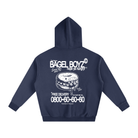 Bagel Boyz - Box Hoodie — heavyweight padel hoodie designed in London