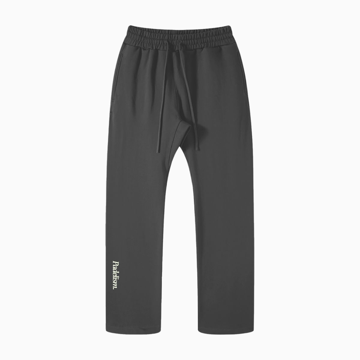 Padelism Straight Leg Pants in Dark Gray — padel trousers designed in London