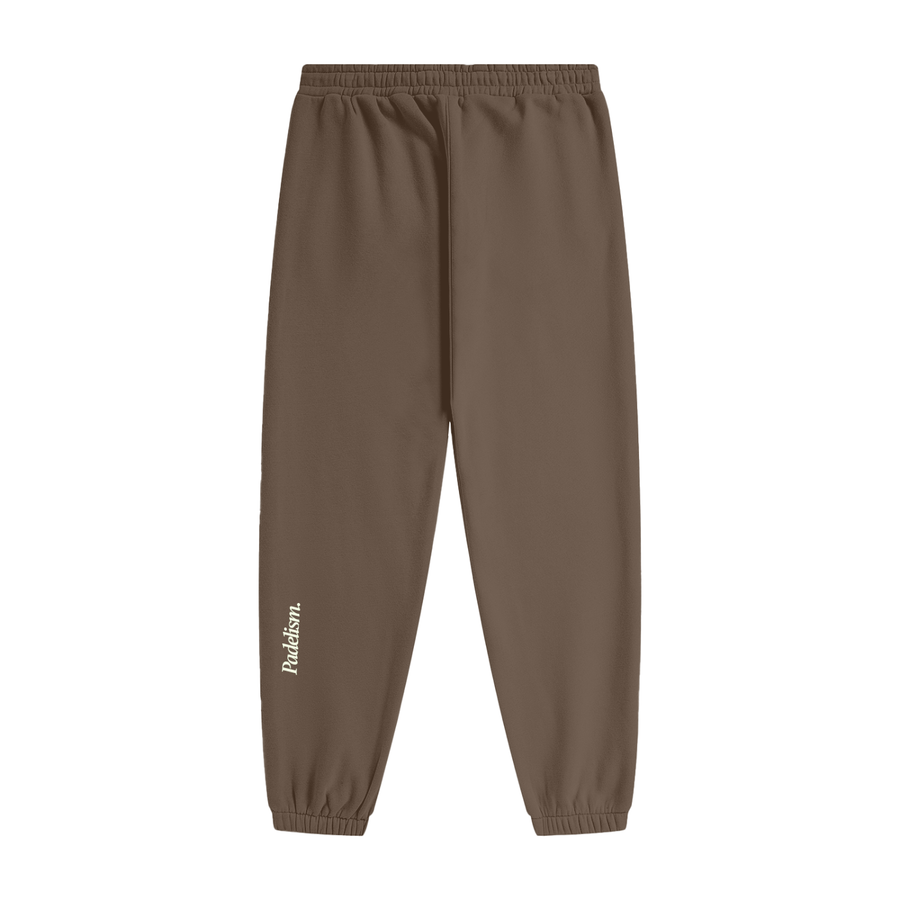 Padelism Heavyweight Fleece Joggers — 100% cotton padel joggers designed in London