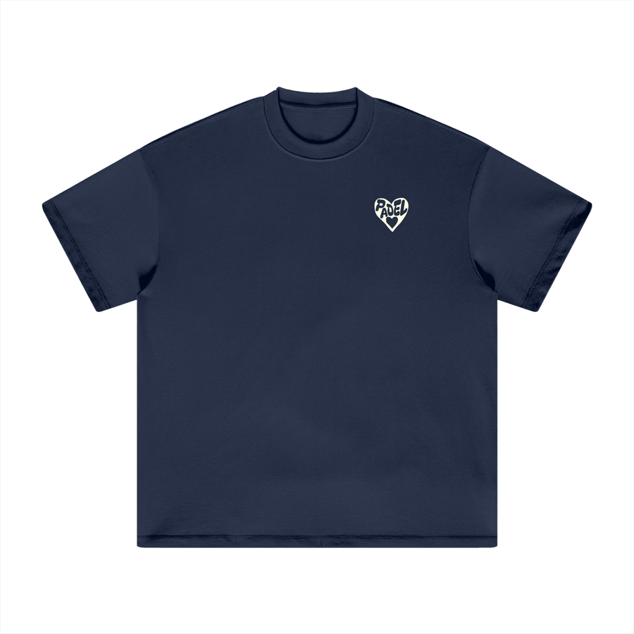 Love - Heavyweight T-Shirt — 100% cotton padel t-shirt designed in London