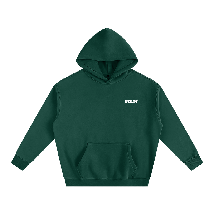 Bagel Boyz - Box Hoodie in Eden Green — heavyweight padel hoodie designed in London
