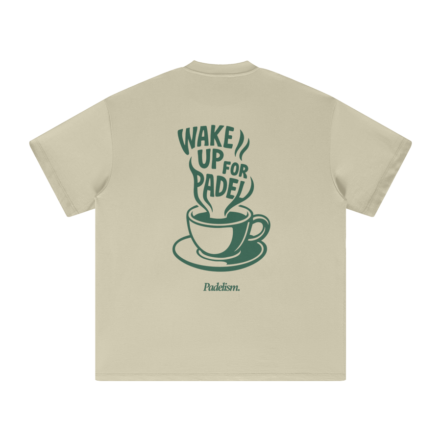Espresso - Heavyweight T-Shirt — 100% cotton padel t-shirt designed in London