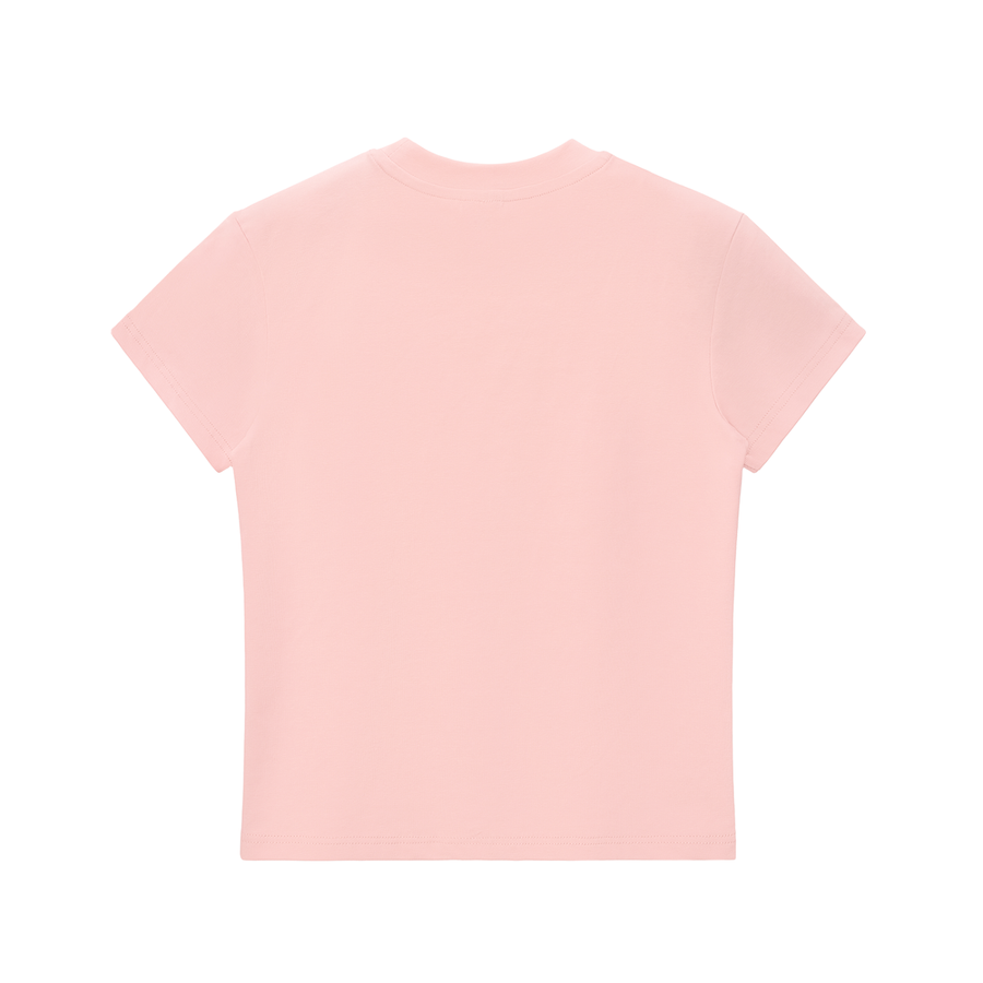 Game, Set, Matcha Crewneck T-Shirt - Pink
