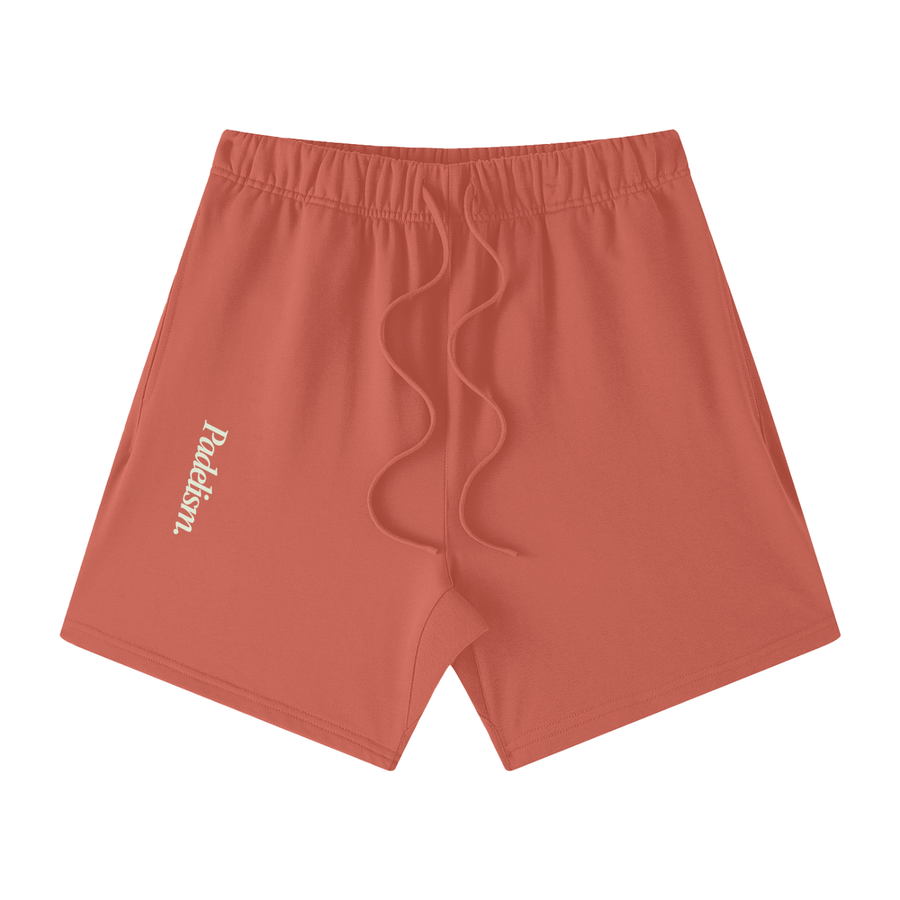 Dual Side - Off-Court Shorts in Watermalon Red — padel shorts designed in London
