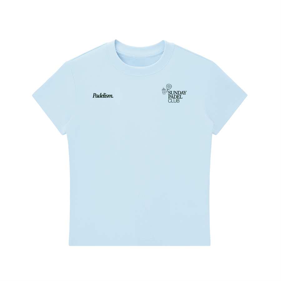 Sunday Padel Club Crewneck T-Shirt - Blue