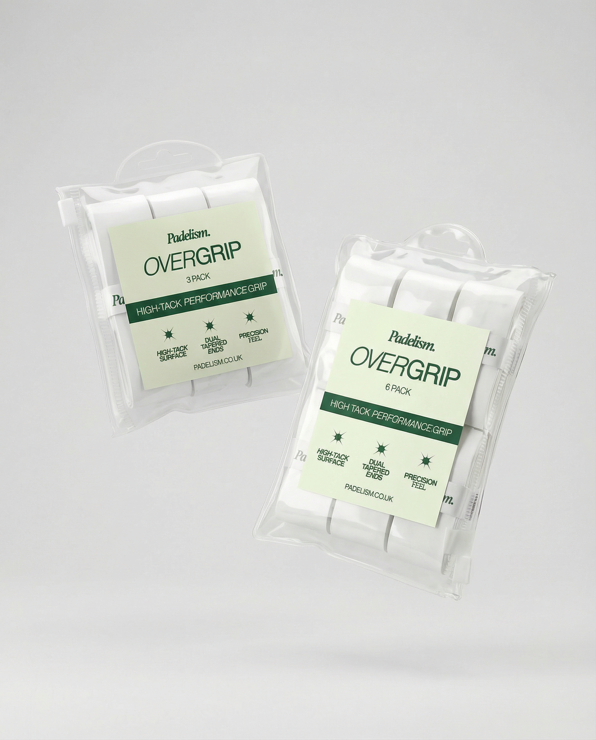 Padelism premium padel overgrips in 3 and 6 packs