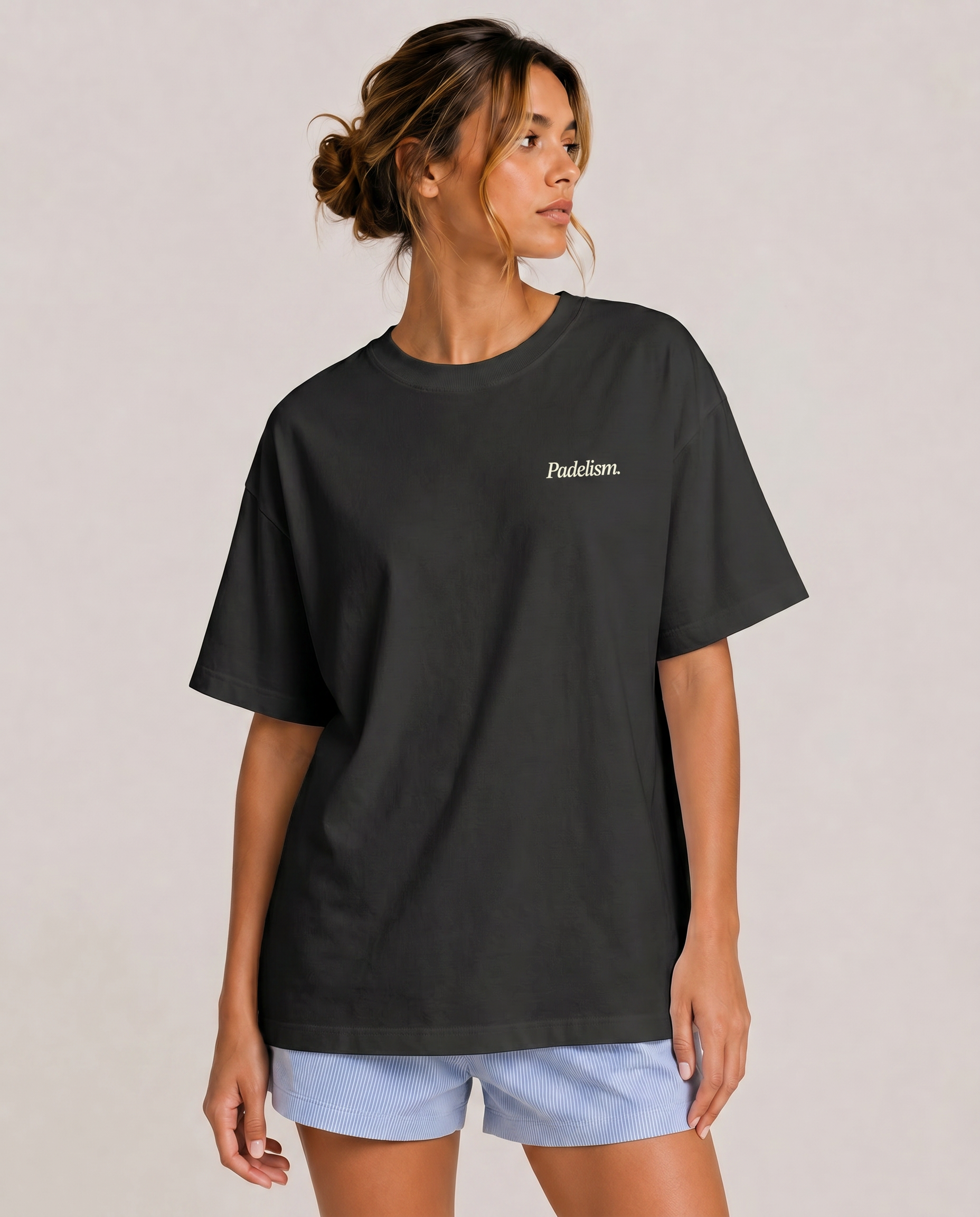 Padel & Pints Black Female Front