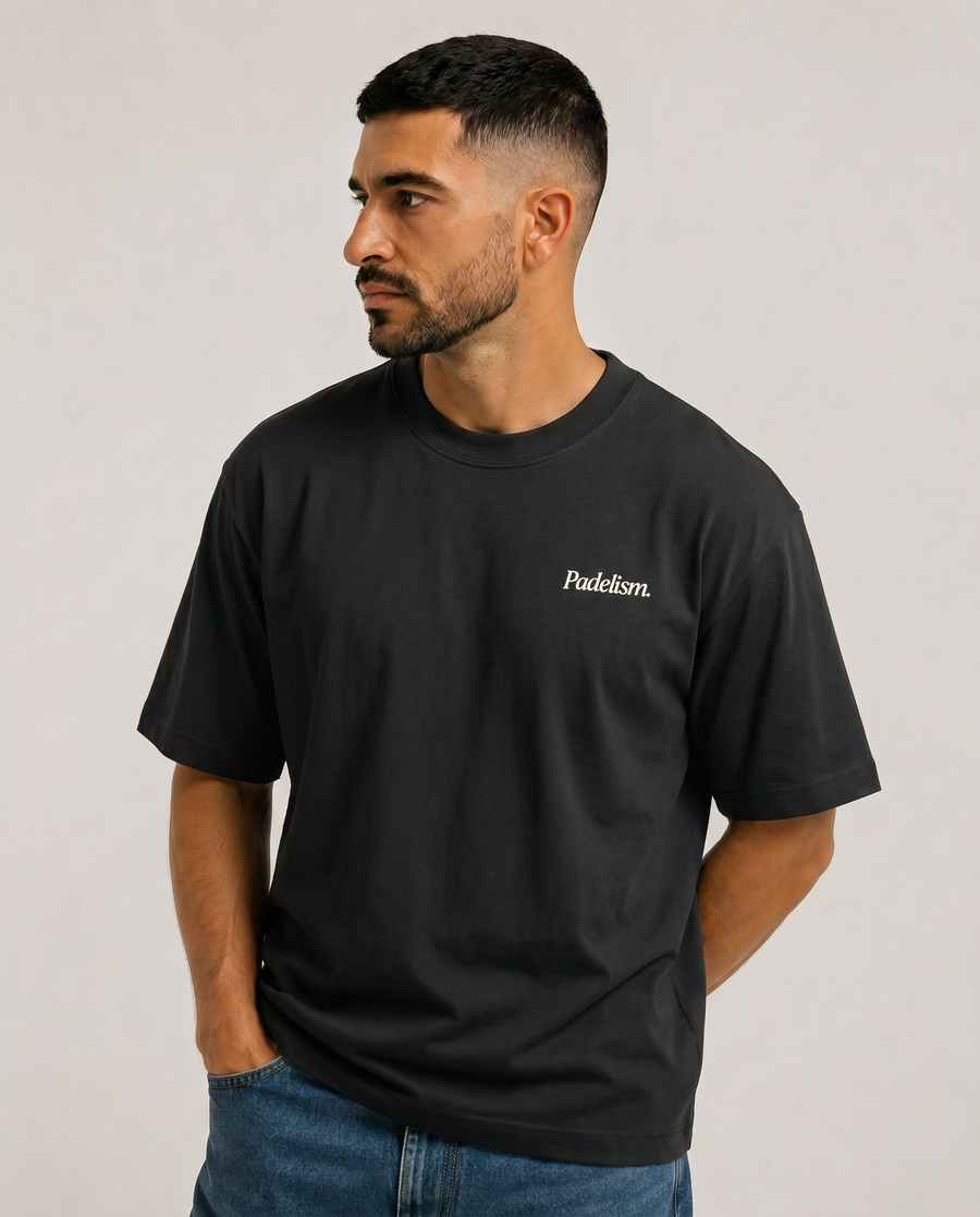 Padel & Pints Black Male Front