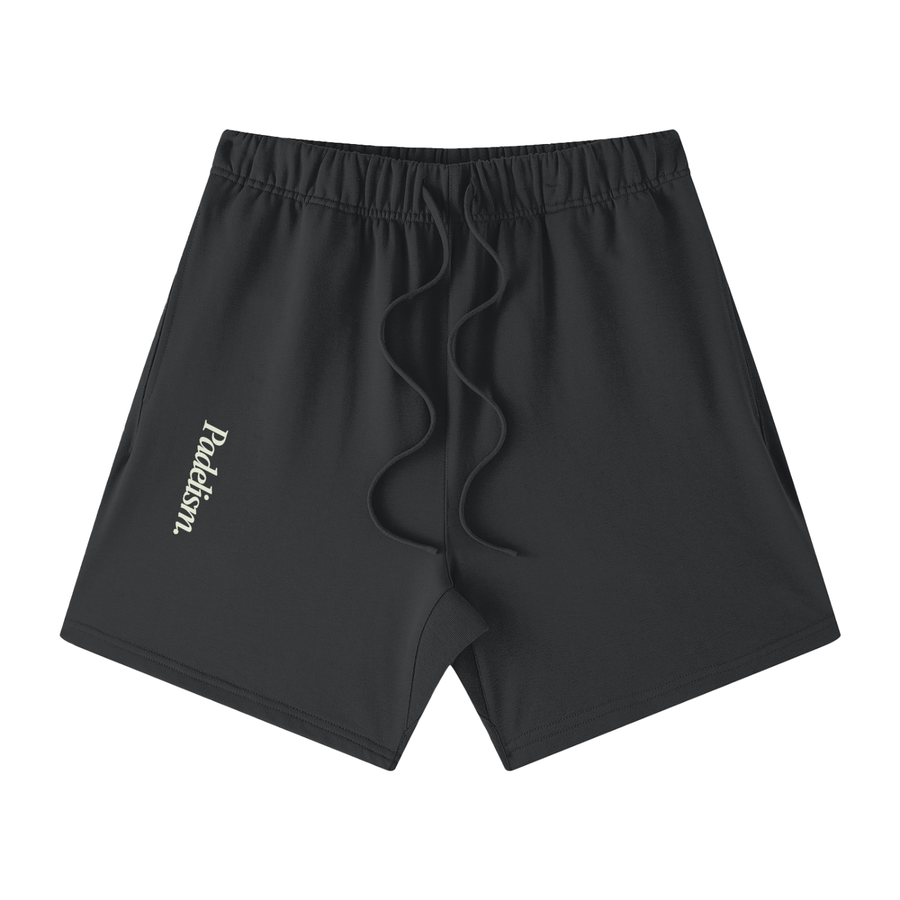 Dual Side - Off-Court Shorts in Carbon Gray — padel shorts designed in London