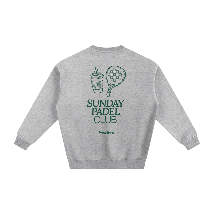 Sunday Padel Club Sweatshirt — heavyweight cotton-blend padel sweatshirt