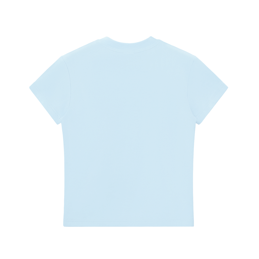 Game, Set, Matcha Crewneck T-Shirt - Blue