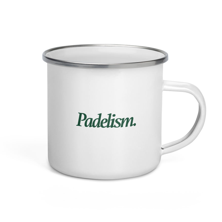 Wake Up For Padel Mug right side — ceramic padel mug accessory by Padelism