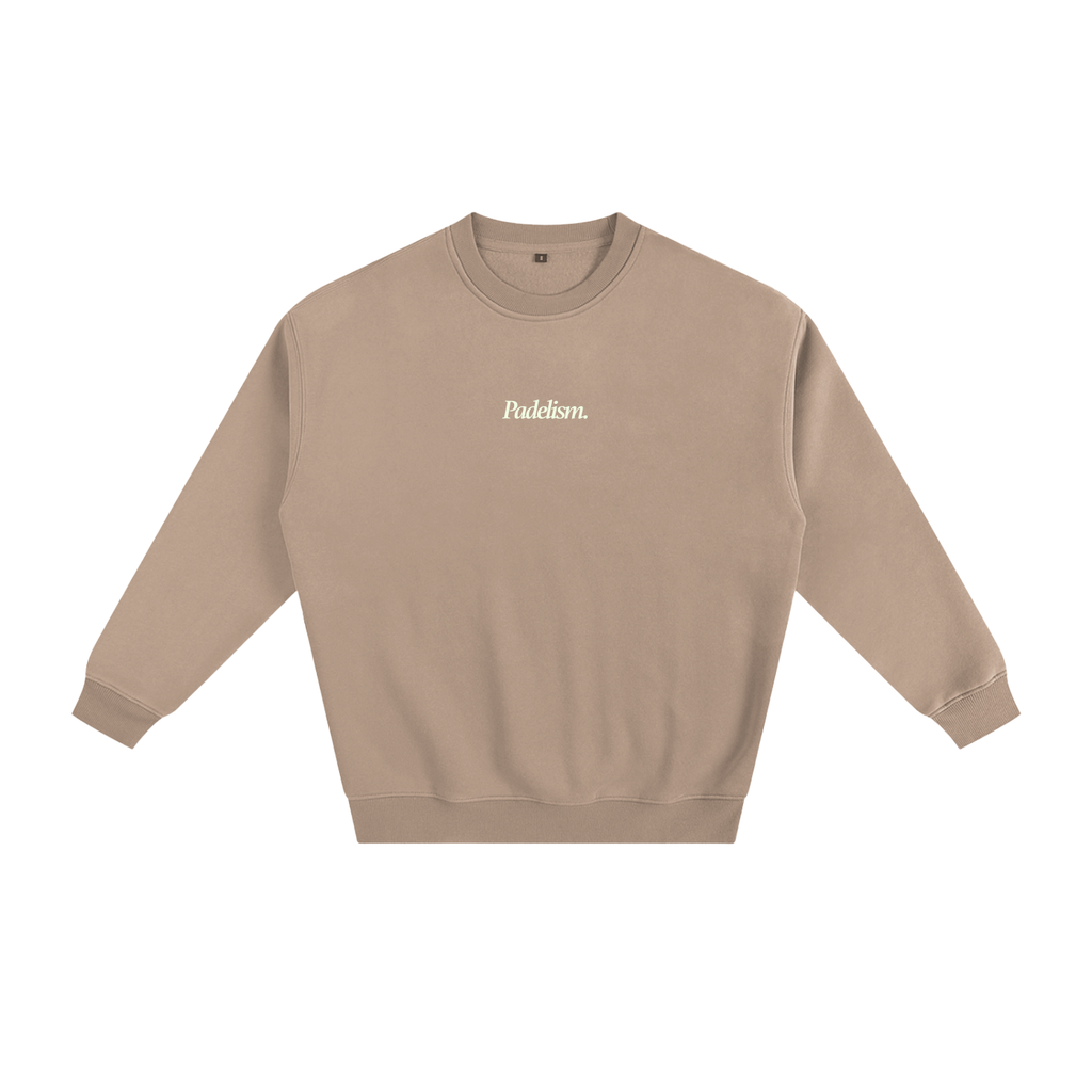 Sunday Padel Club Sweatshirt in Gray Apricot — premium padel sweatshirt by Padelism
