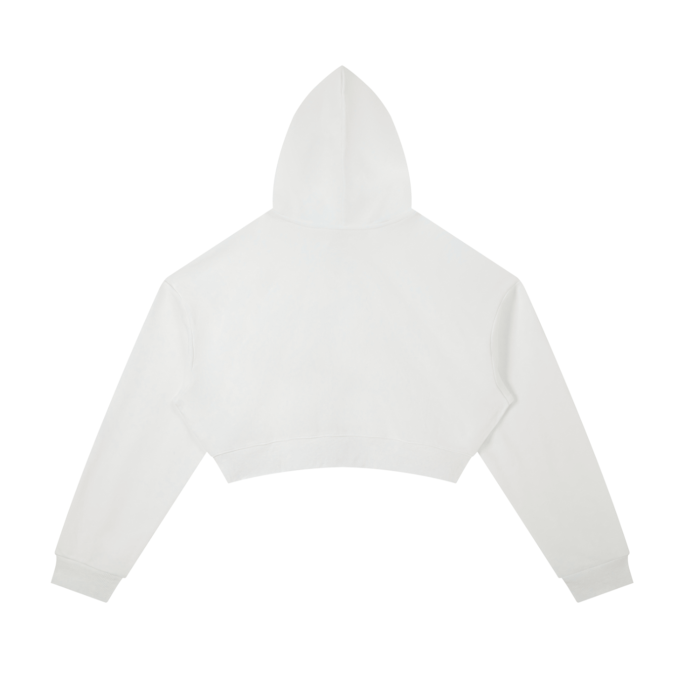 Game, Set, Matcha Cropped Hoodie - White