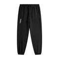 Padelism Heavyweight Fleece Joggers in Black — premium heavyweight padel joggers by Padelism
