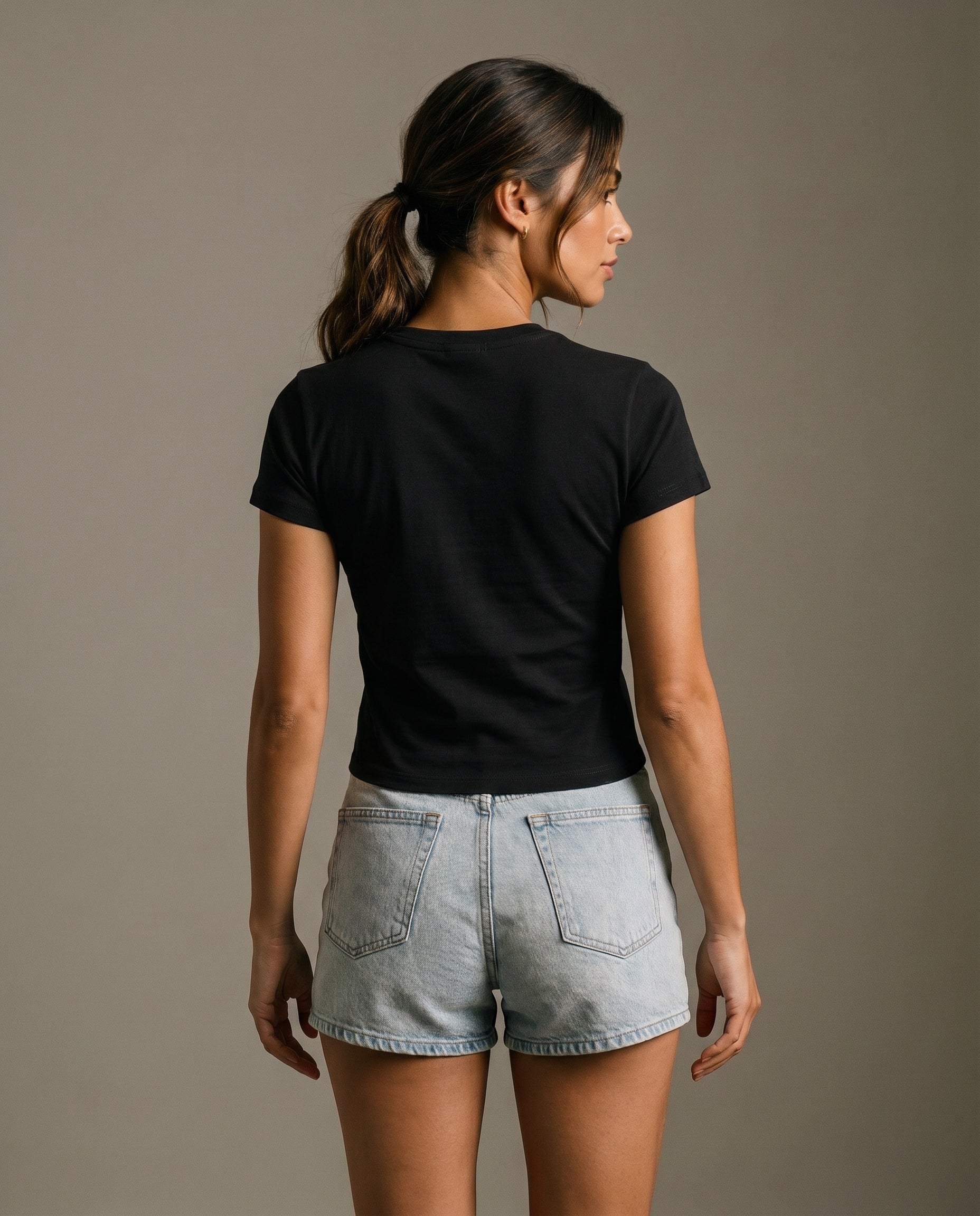 Game, Set, Matcha Crewneck T-Shirt - Black