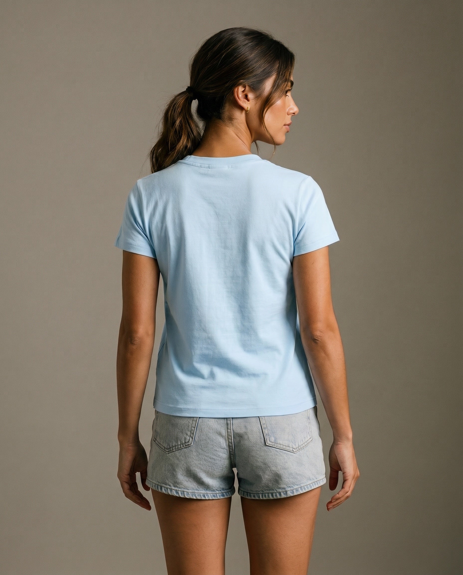 Game, Set, Matcha Crewneck T-Shirt - Blue