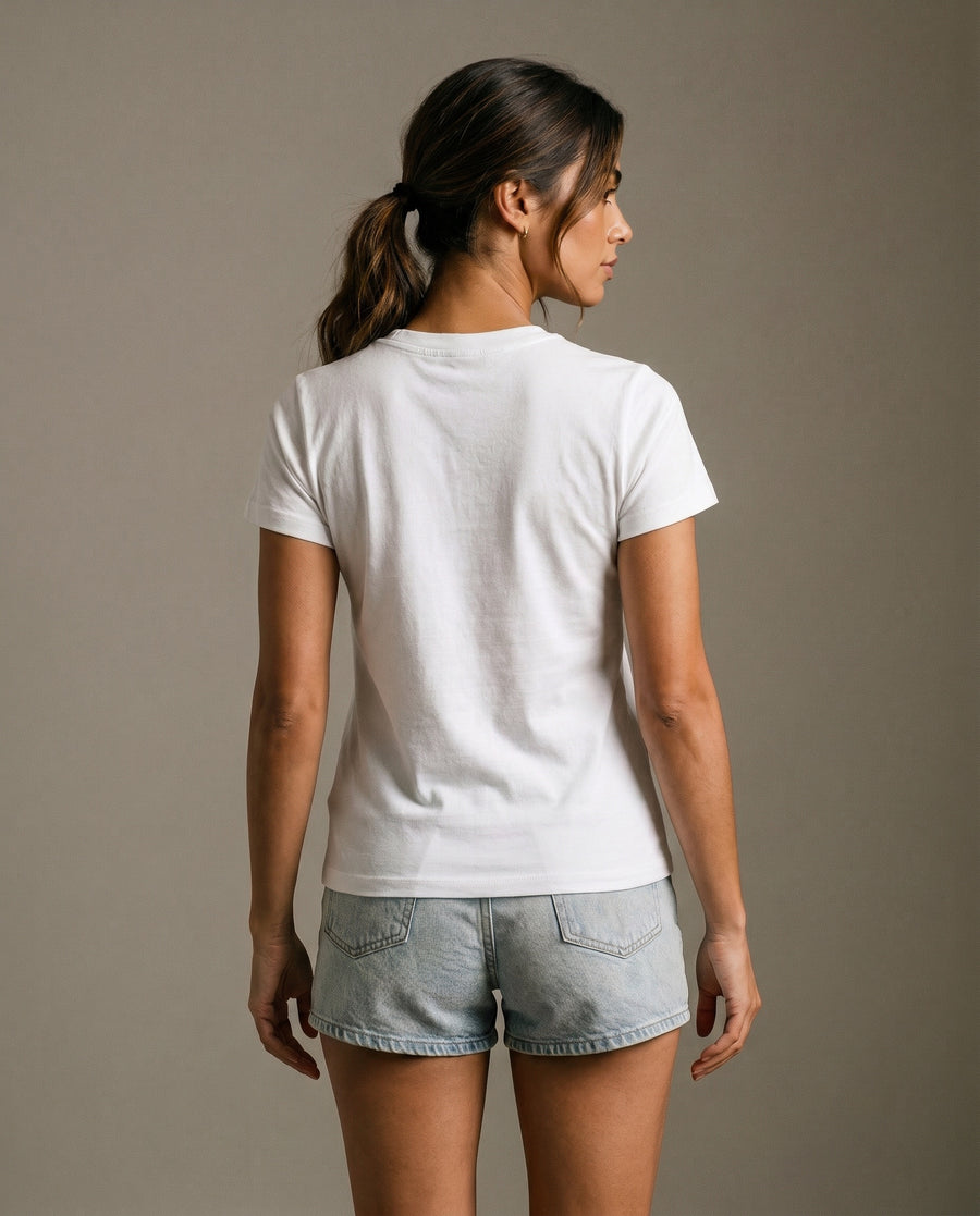 Game, Set, Matcha Crewneck T-Shirt - White