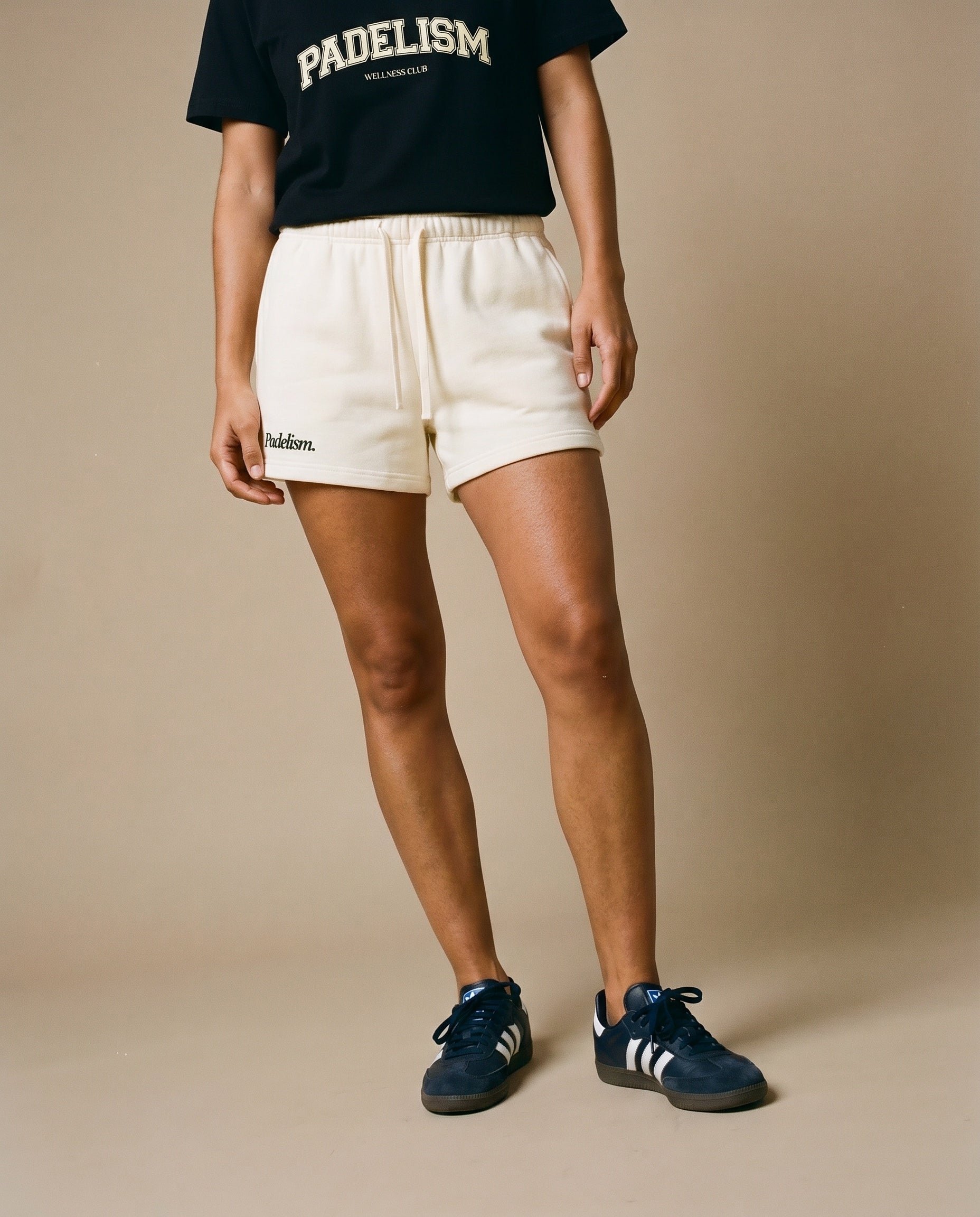 Padelism Core Shorts - Cream Apricot