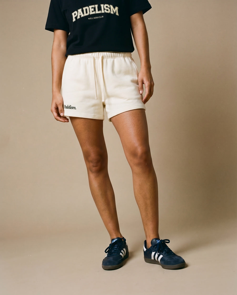 Padelism Core Shorts - Cream Apricot