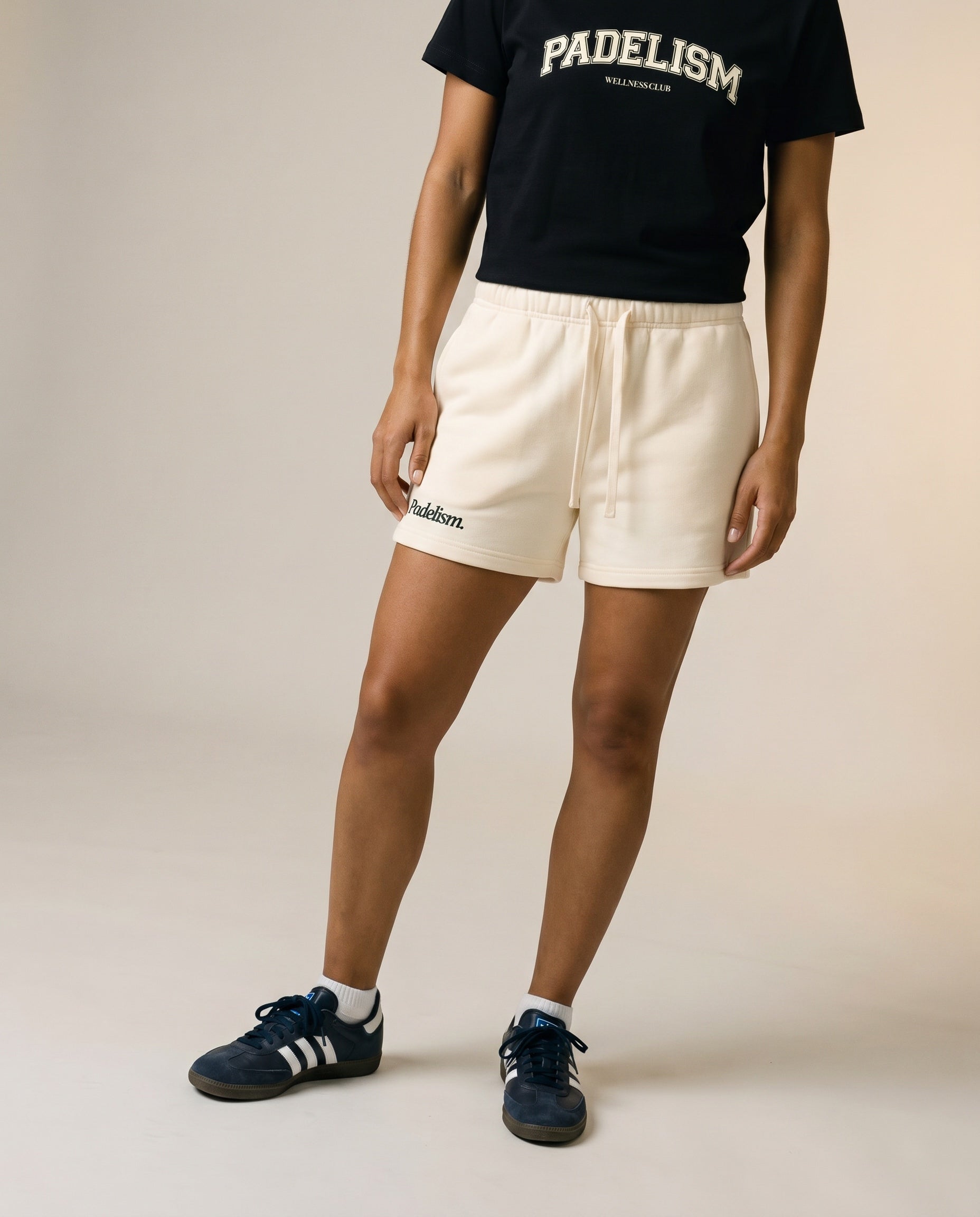 Padelism Core Shorts - Cream Apricot