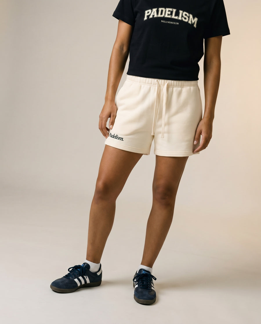 Padelism Core Shorts - Cream Apricot