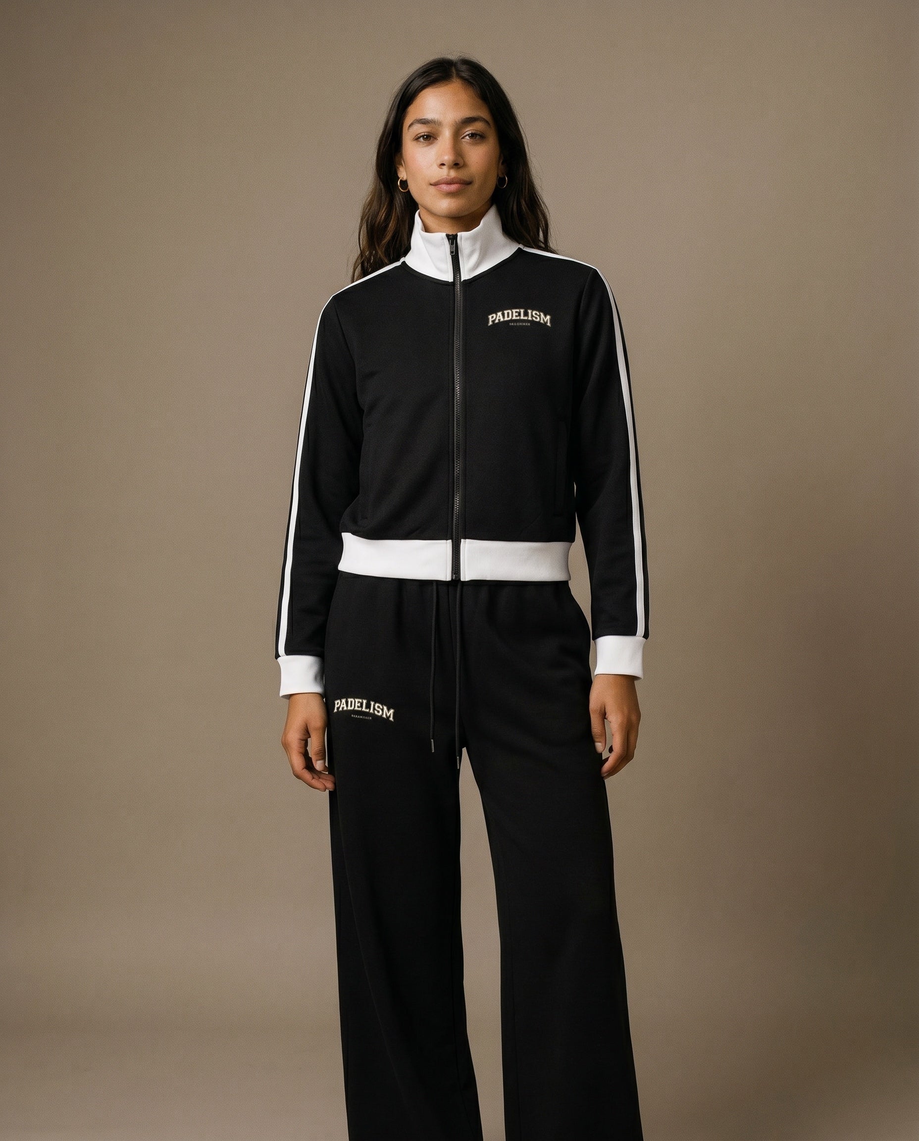 Padelism Track Jacket - Black