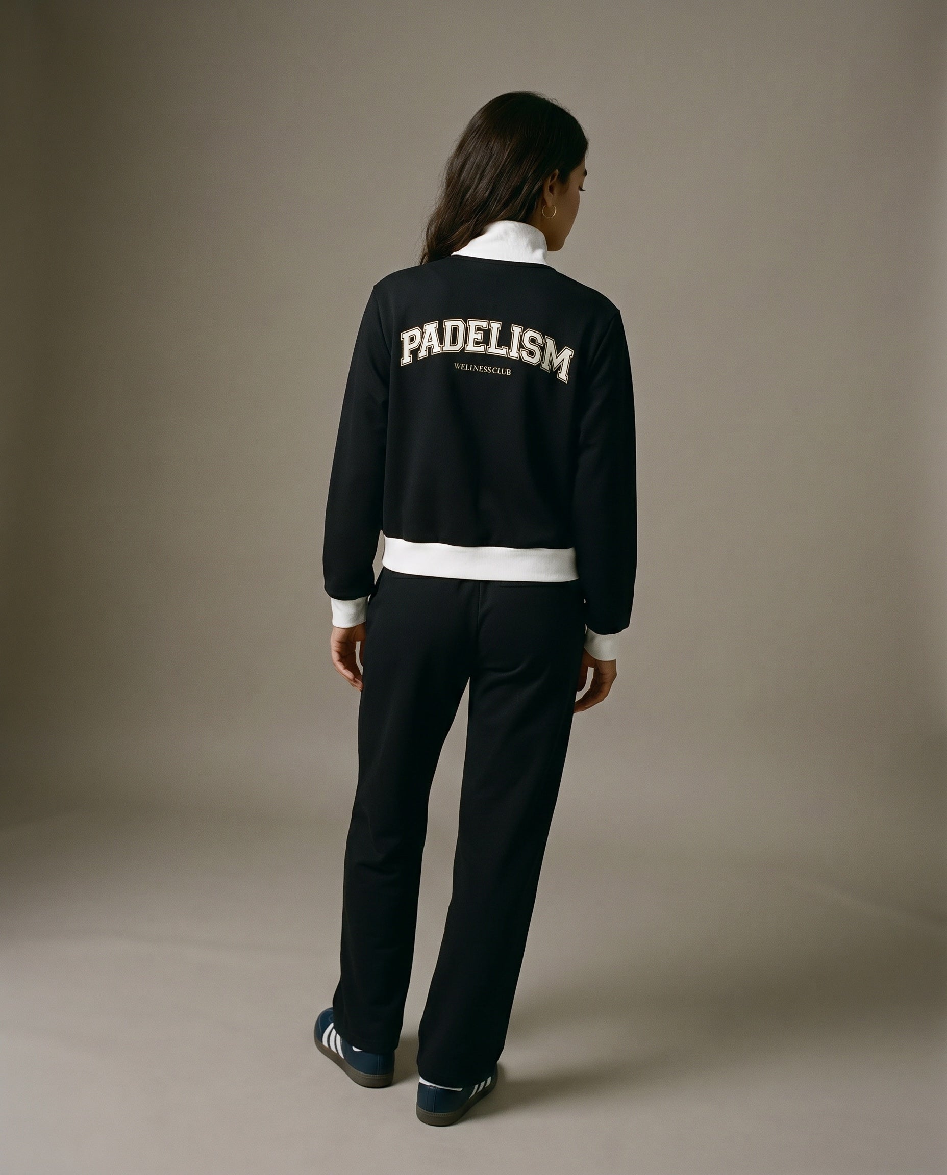 Padelism Track Jacket - Black