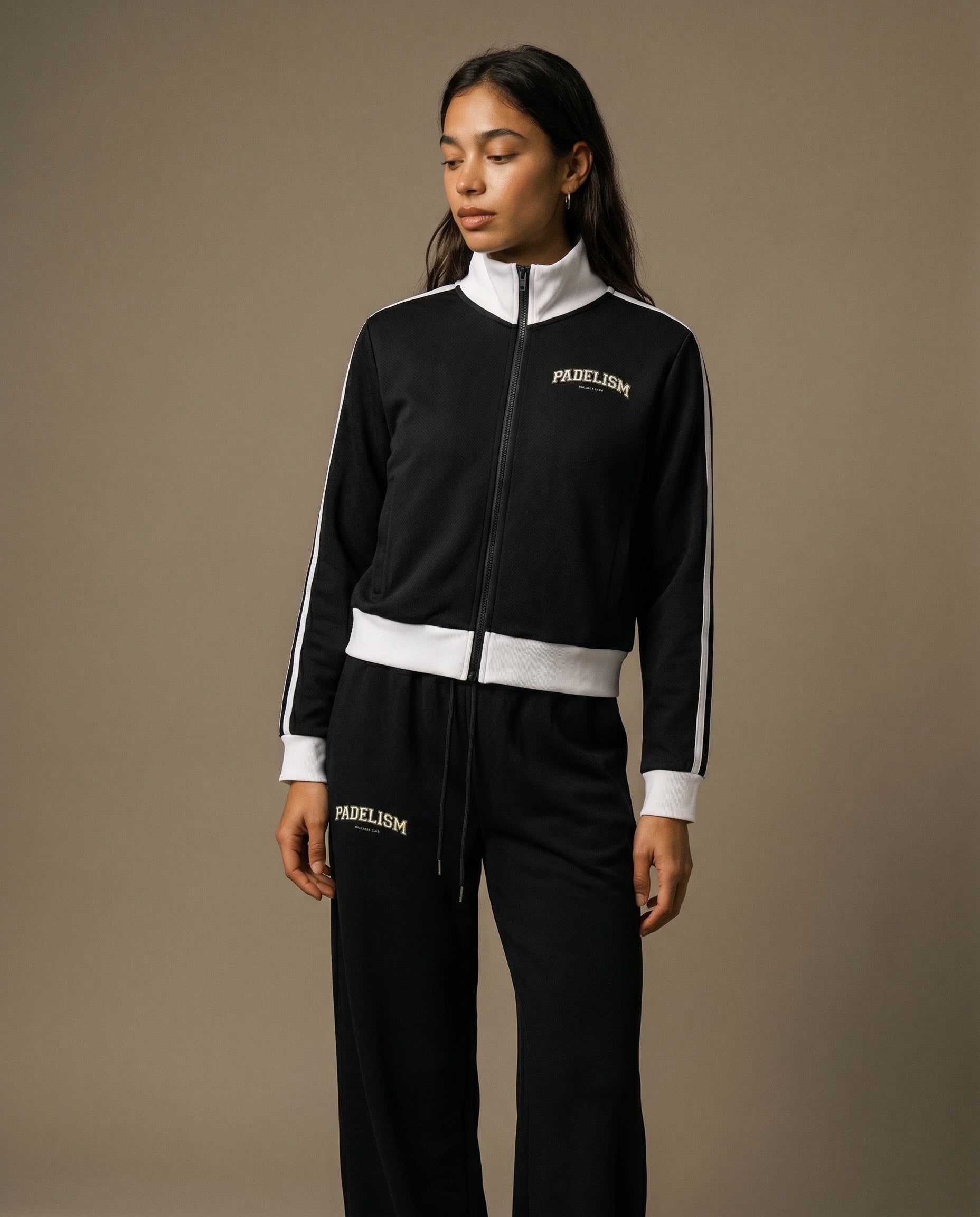 Padelism Track Jacket - Black