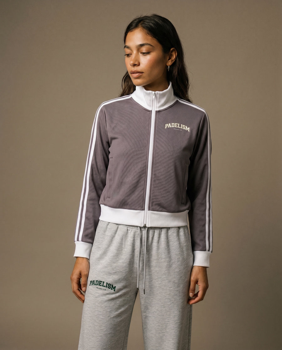 Padelism Track Jacket - Plum Purple