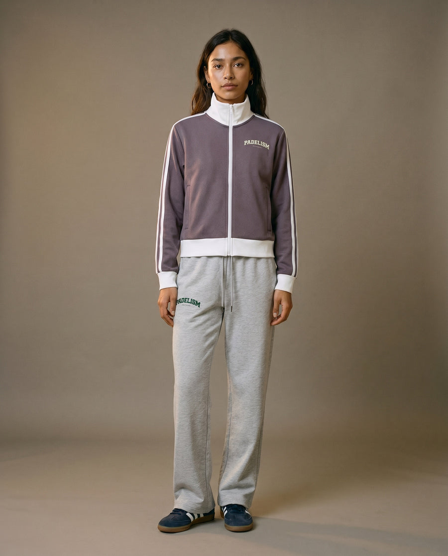 Padelism Track Jacket - Plum Purple