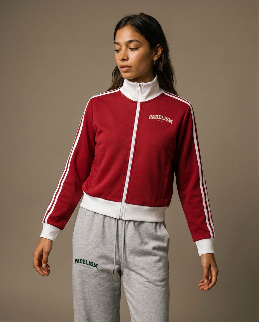 Padelism Track Jacket - Red