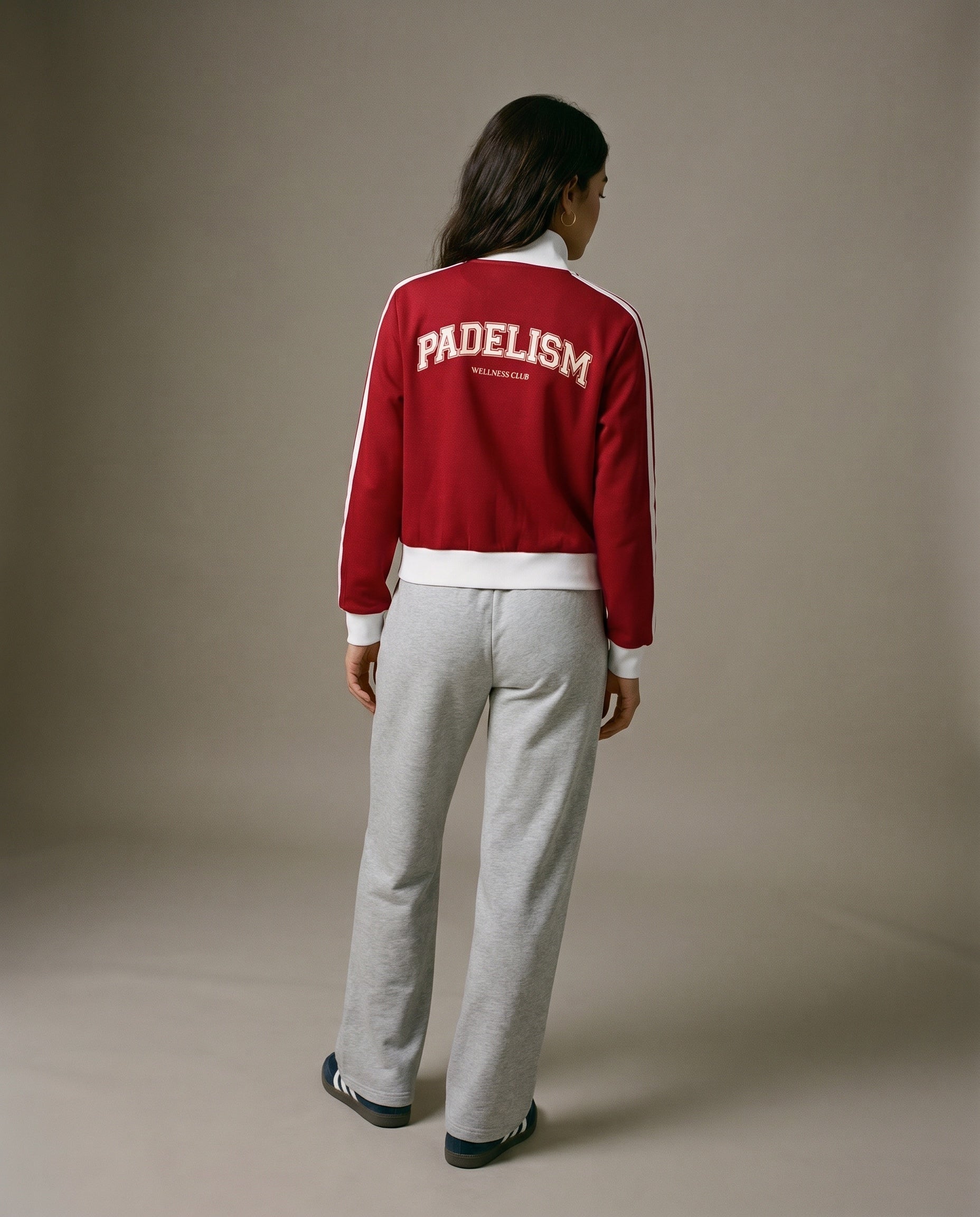 Padelism Track Jacket - Red